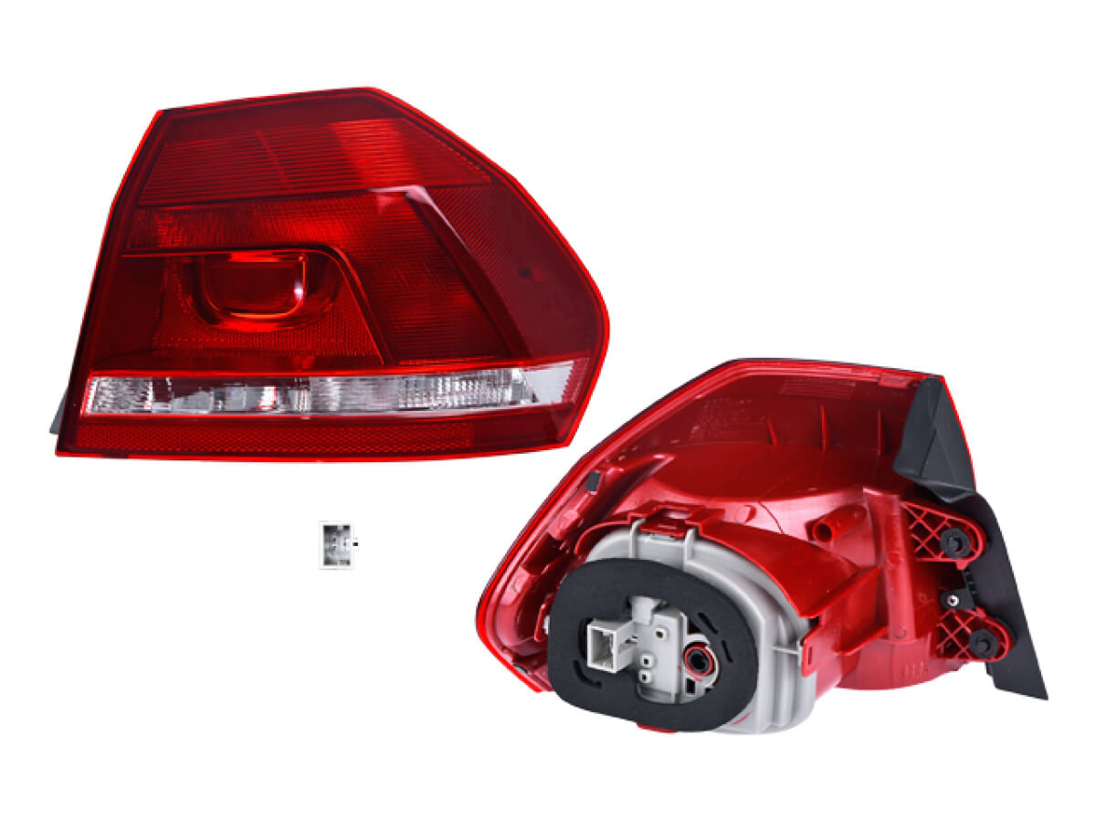 Calavera Exterior Con Leds Lado Pasajero