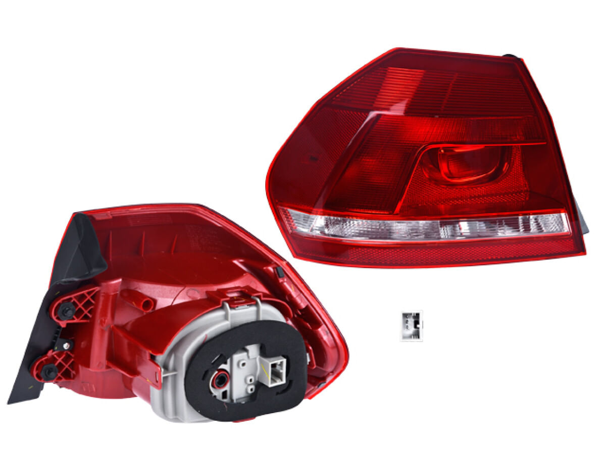 Calavera Exterior Con Leds Lado Conductor
