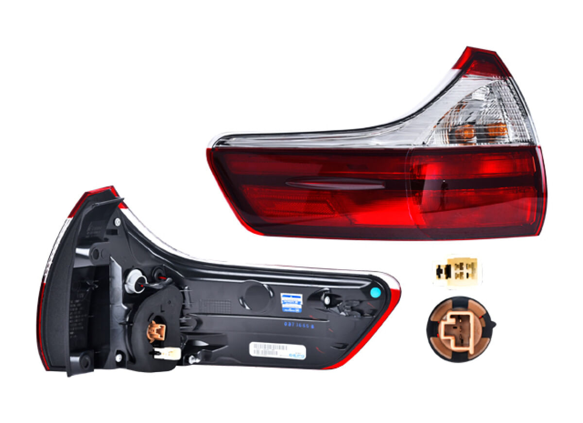 Calavera Exterior Con Leds Lado Conductor