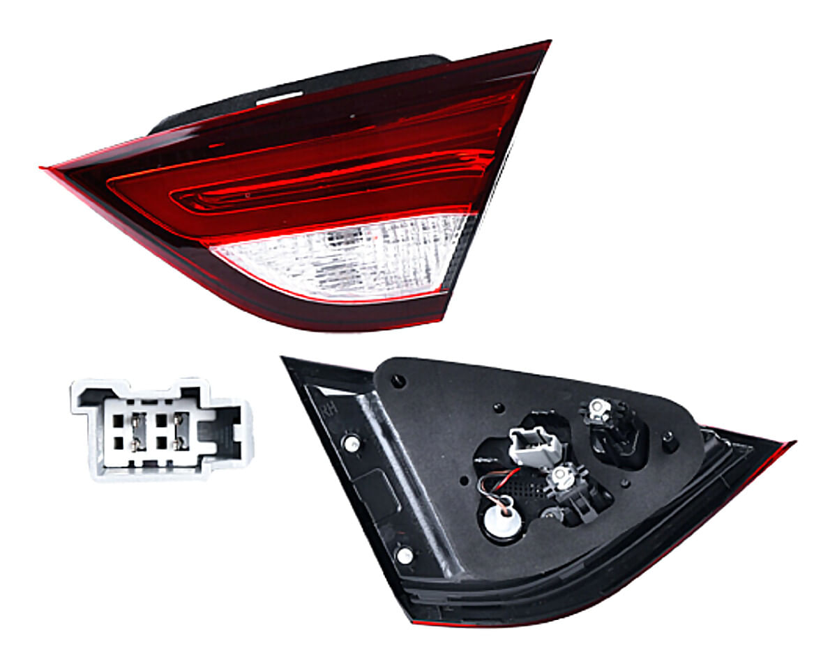Calavera Interior Con Leds Lado Pasajero