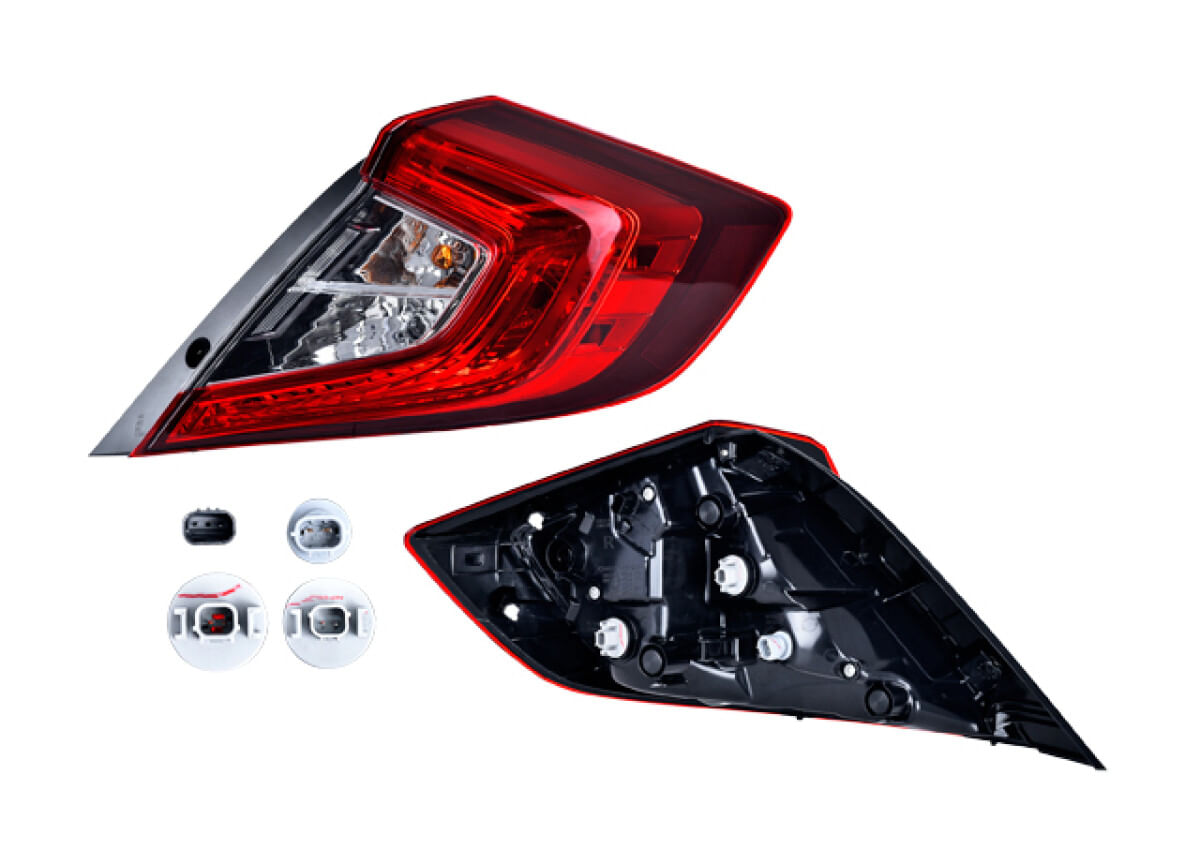 Calavera Exterior Con Leds Lado Pasajero