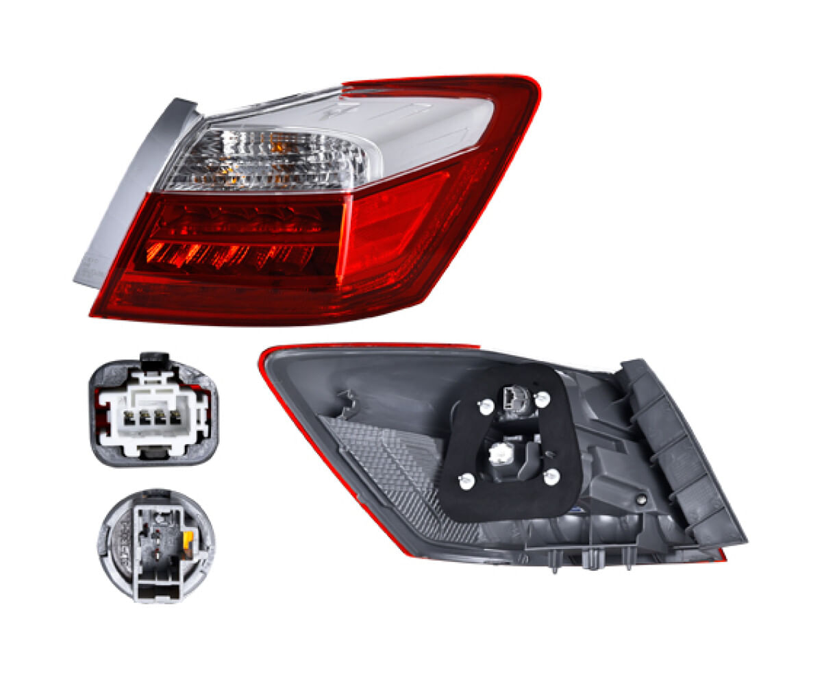 Calavera Exterior Con Leds Lado Pasajero