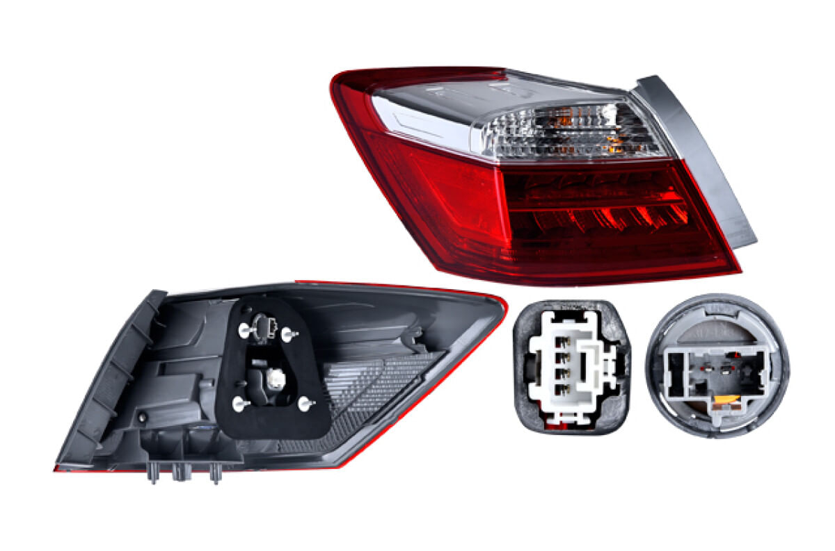 Calavera Exterior Con Leds Lado Conductor