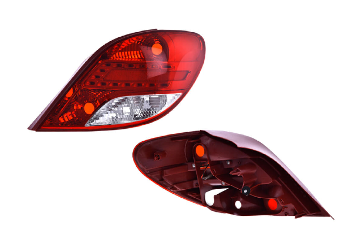 Calavera Con Leds Lado Pasajero