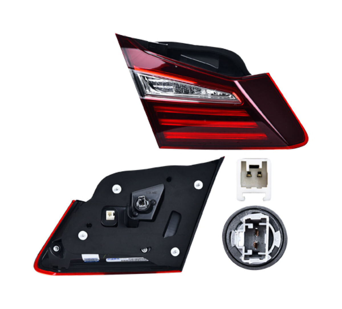 Calavera Interior Con Leds Lado Conductor