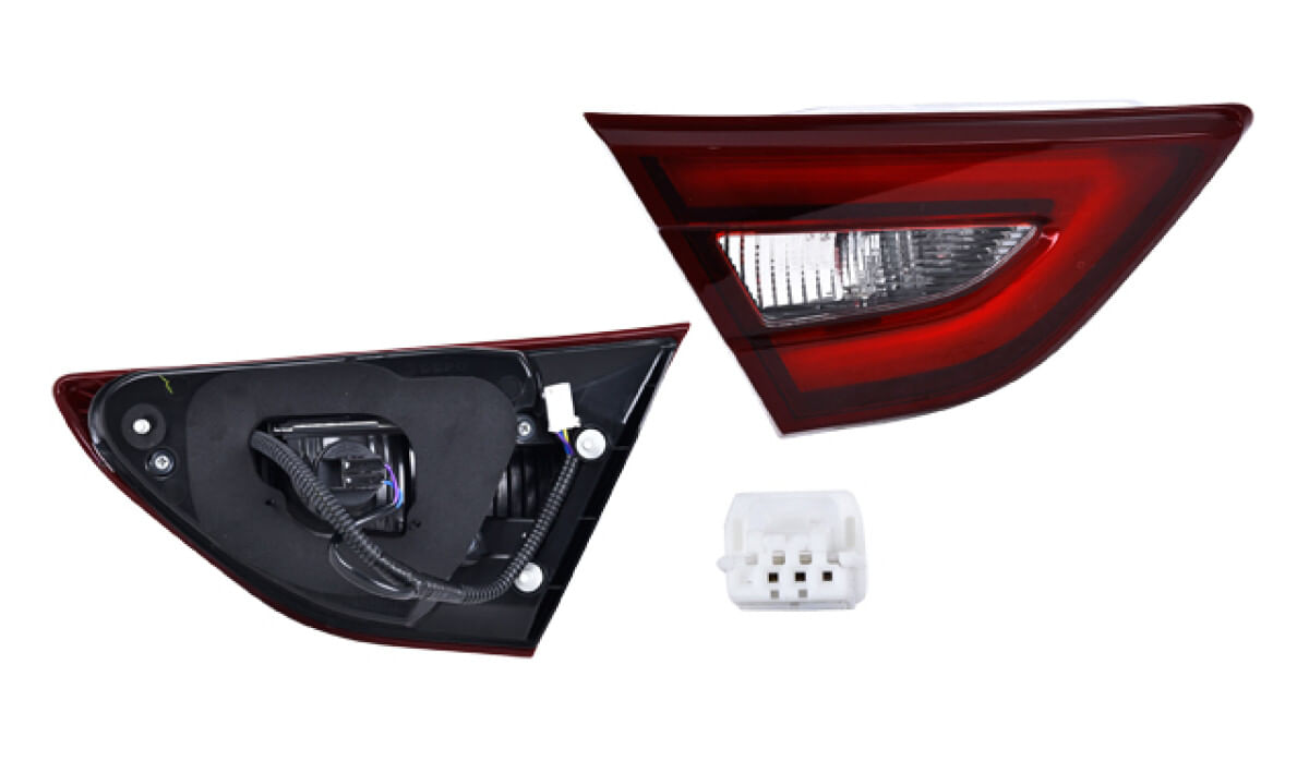 Calavera Interior Con Leds Lado Conductor
