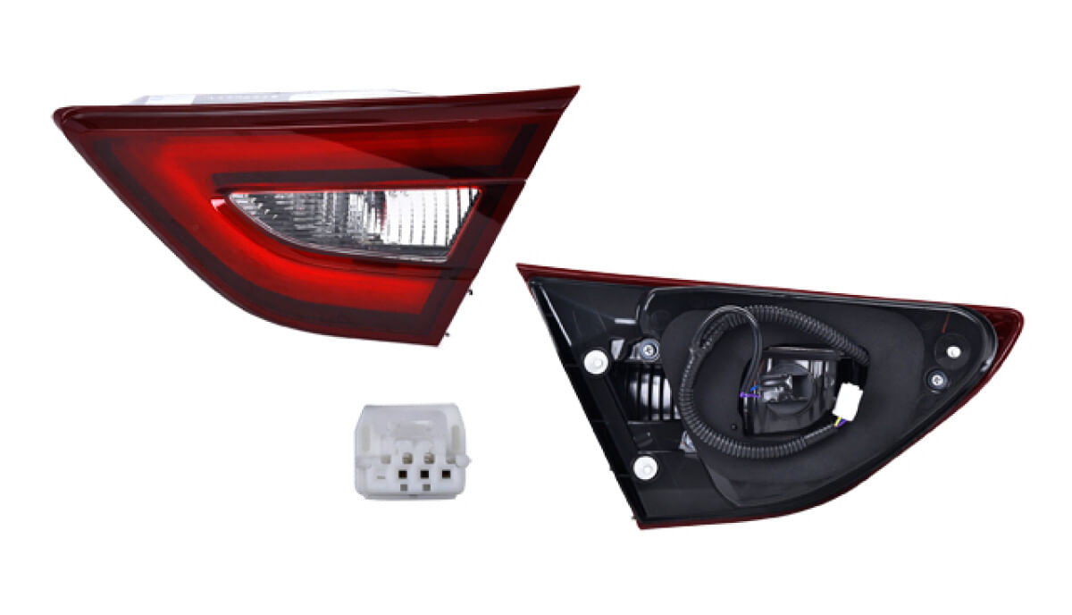 Calavera Interior Con Leds Lado Pasajero