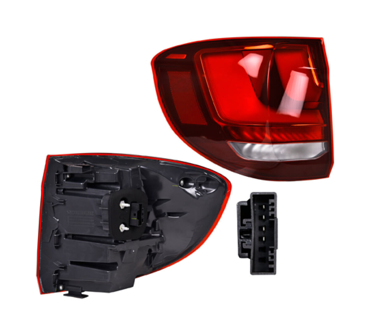 Calavera Exterior Con Leds Lado Conductor