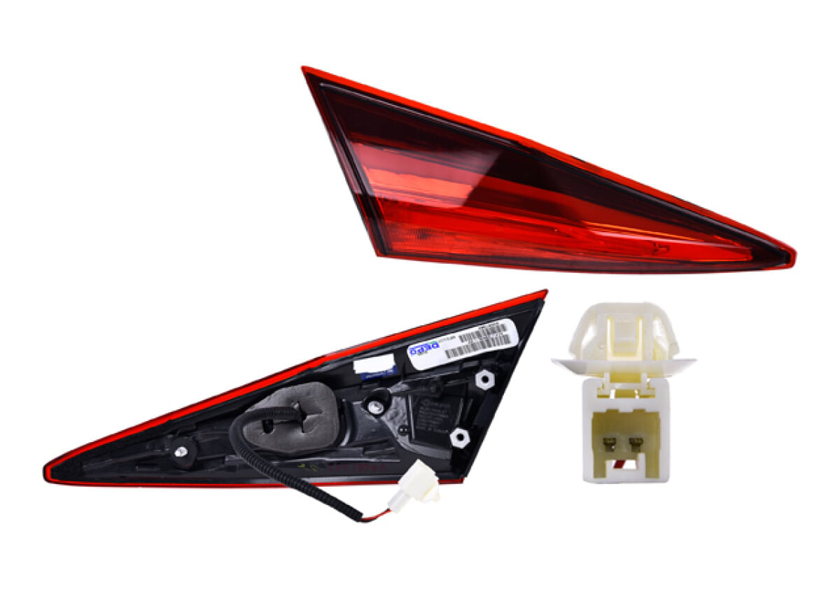 Calavera Interior Con Leds Lado Conductor