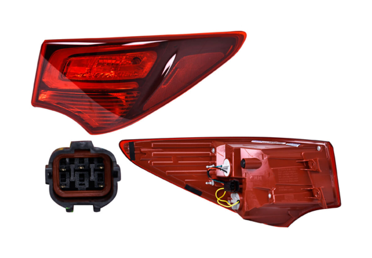 Calavera Exterior Sin Leds Lado Pasajero