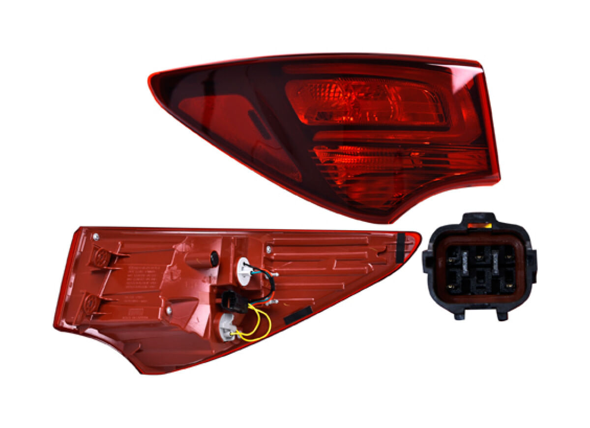 Calavera Exterior Sin Leds Lado Conductor