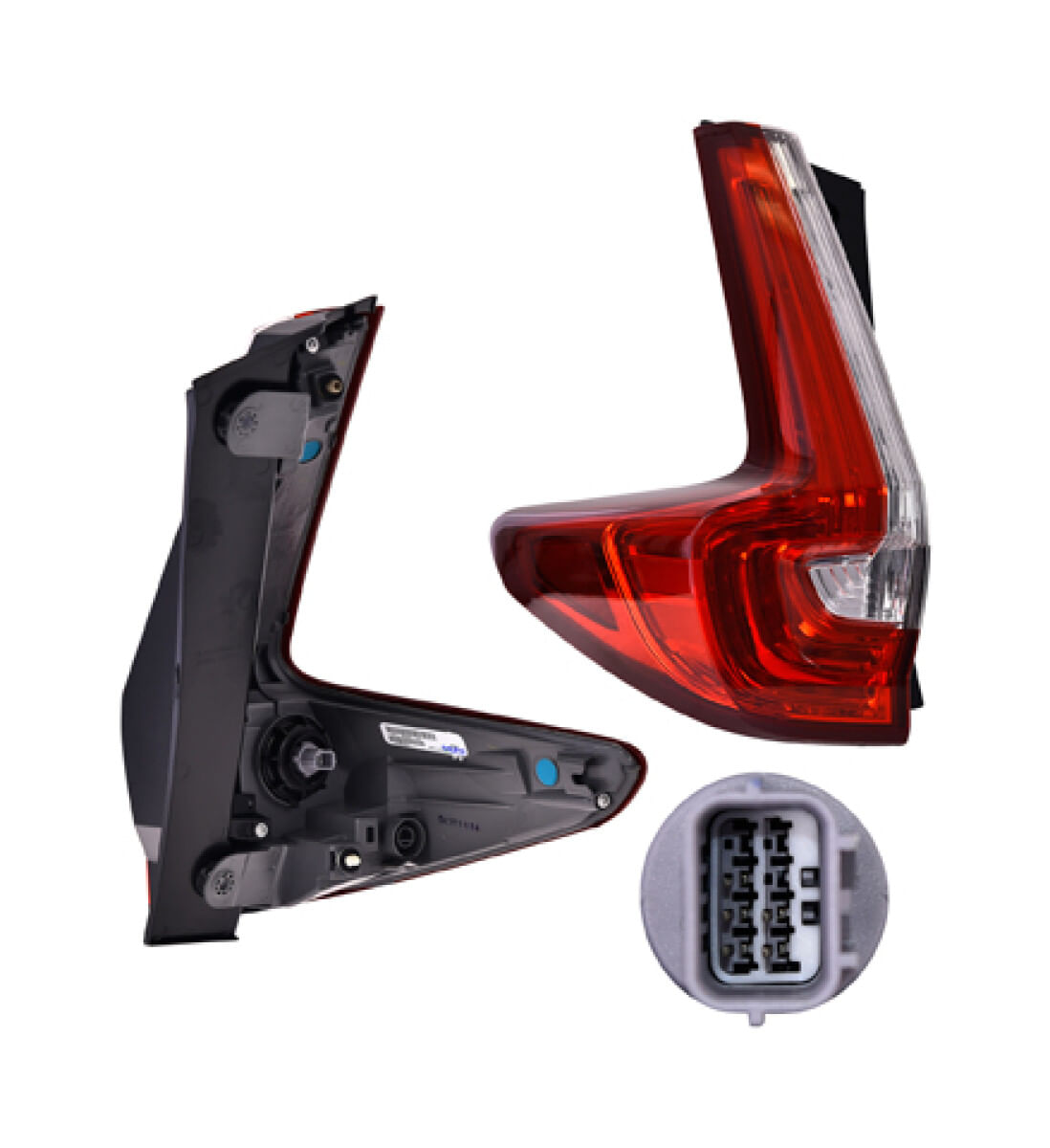 Calavera Exterior Con Leds Lado Conductor