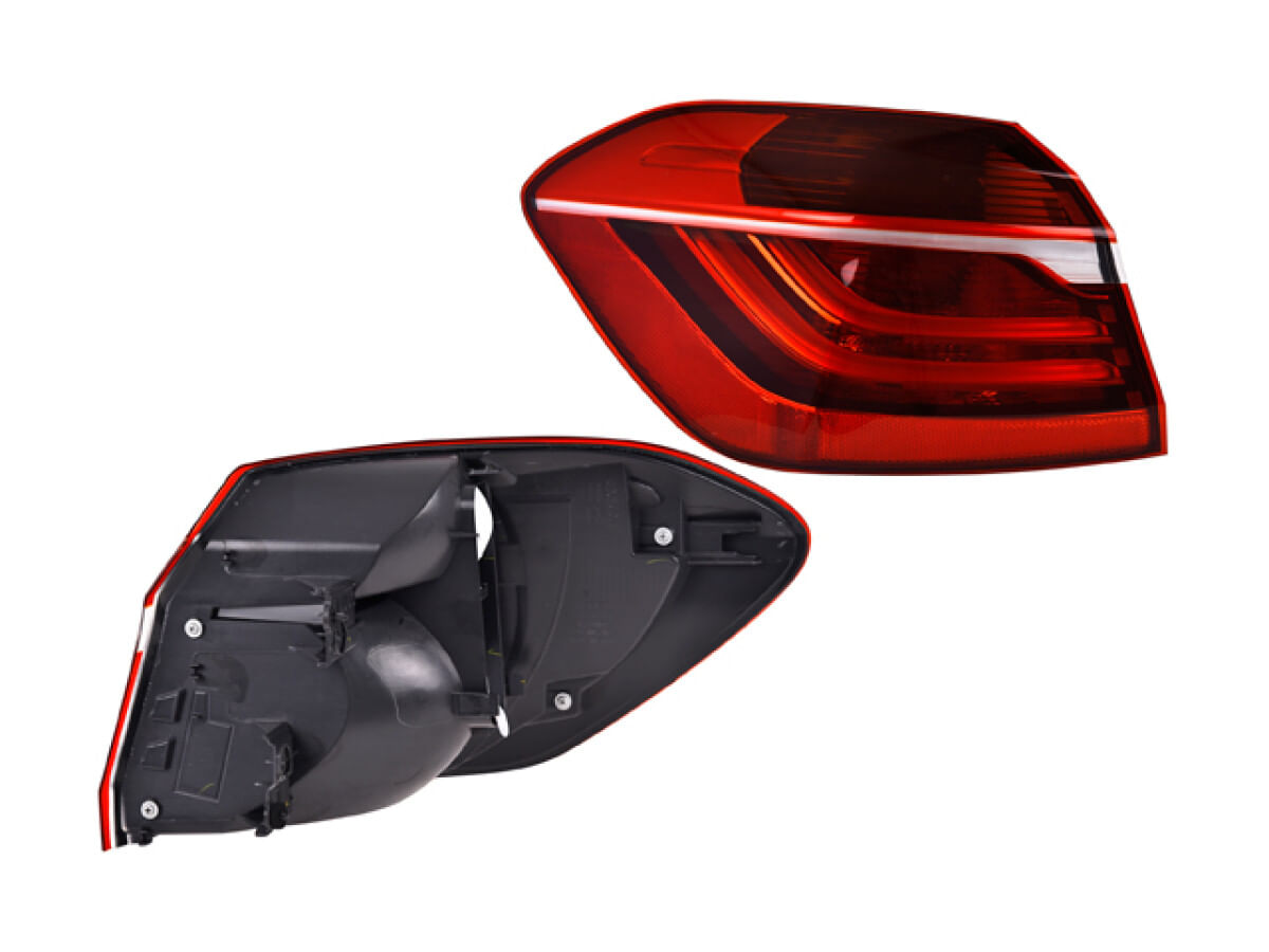 Calavera Exterior Con Leds Lado Conductor