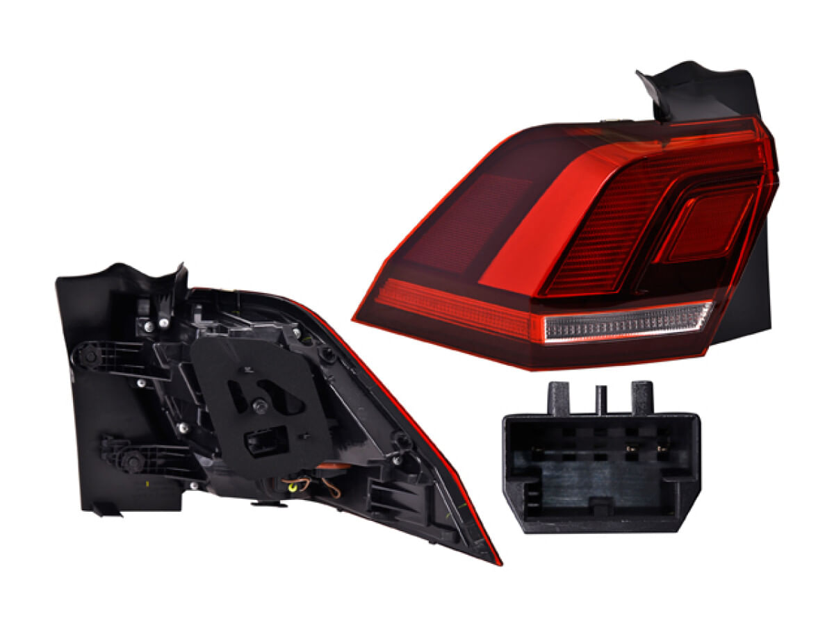 Calavera Exterior Con Leds Lado Conductor