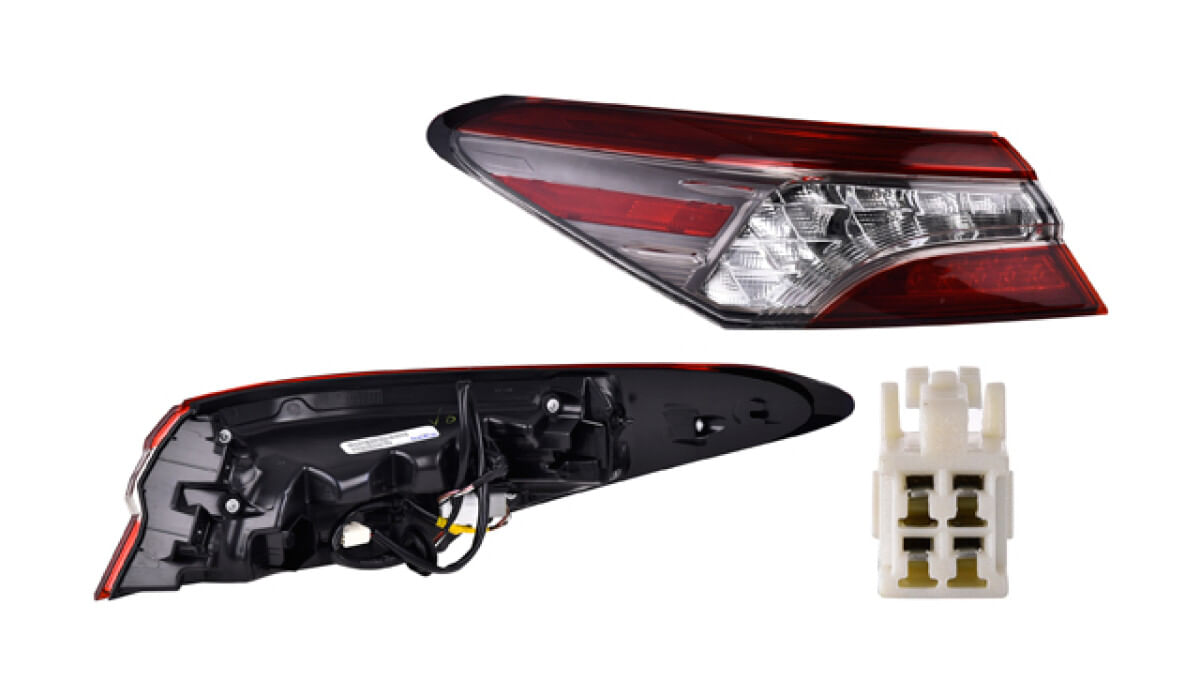 Calavera Exterior Con Leds Lado Conductor