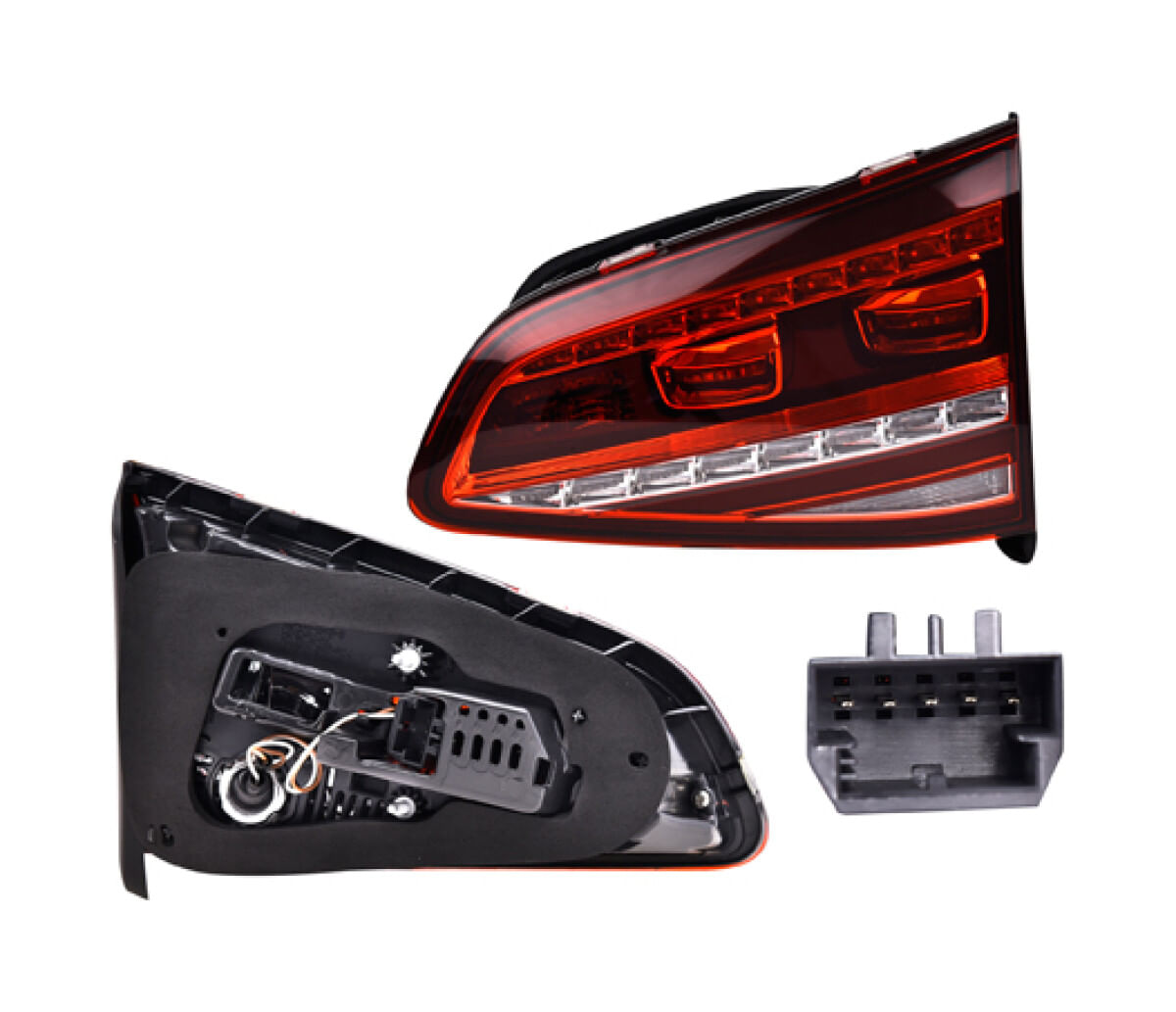 Calavera Interior Con Leds Lado Pasajero