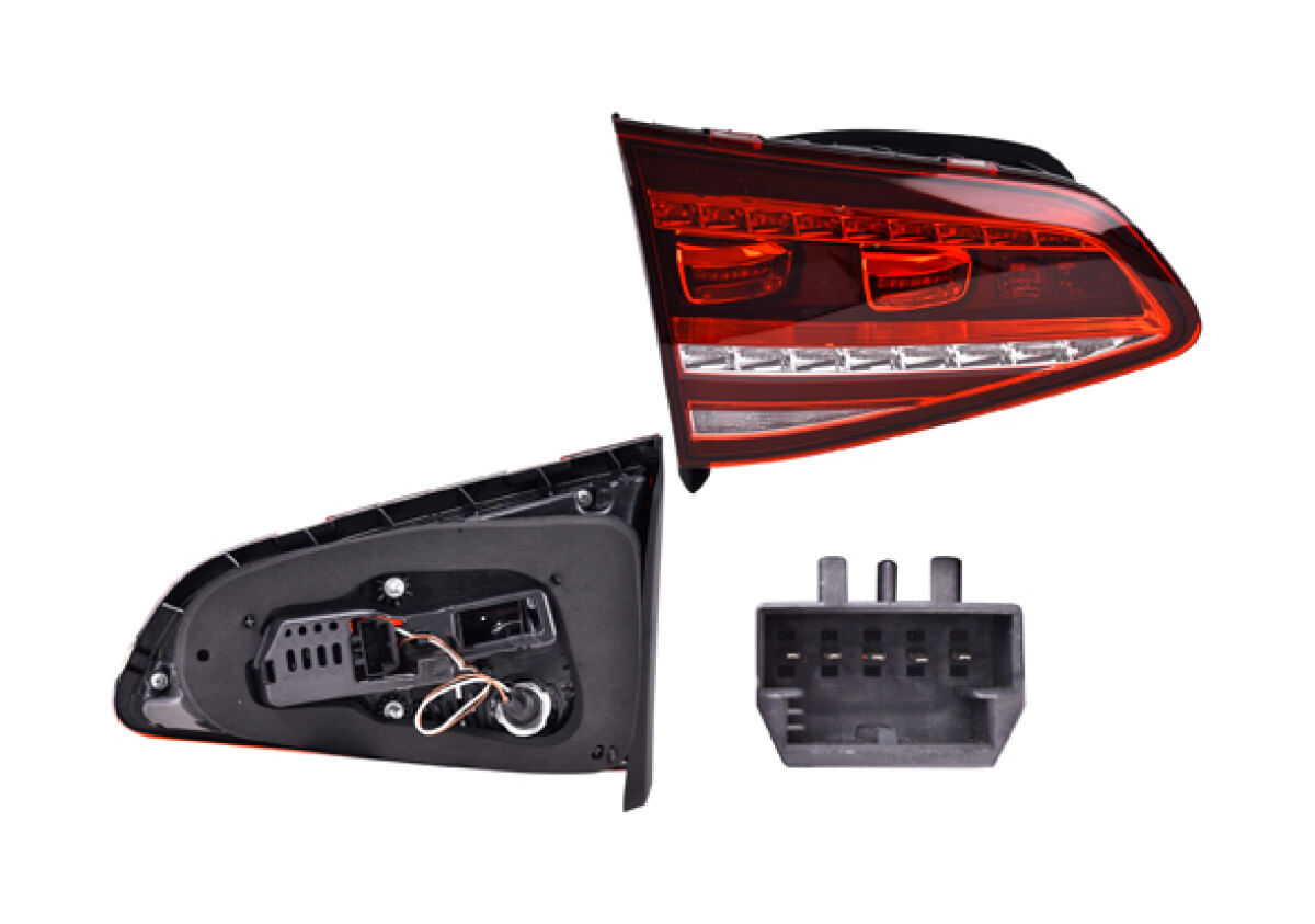 Calavera Interior Con Leds Lado Conductor