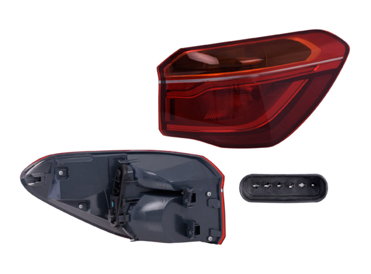 Calavera Exterior Sin Leds Lado Pasajero