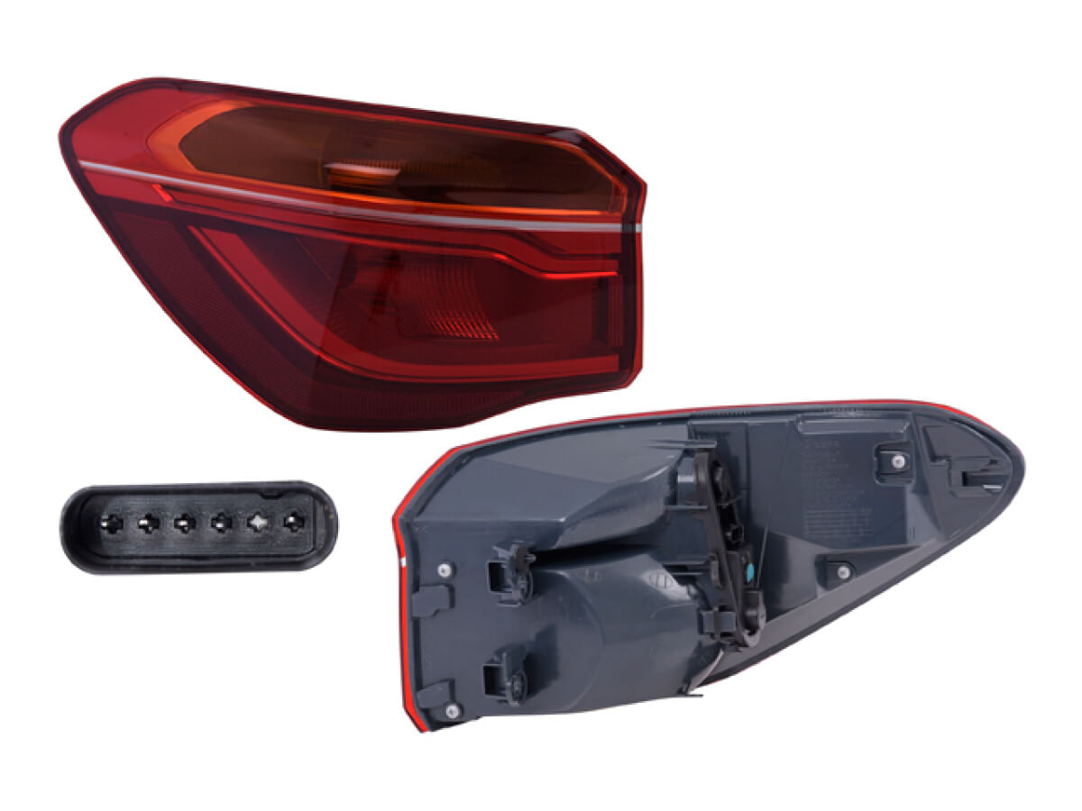 Calavera Exterior Sin Leds Lado Conductor