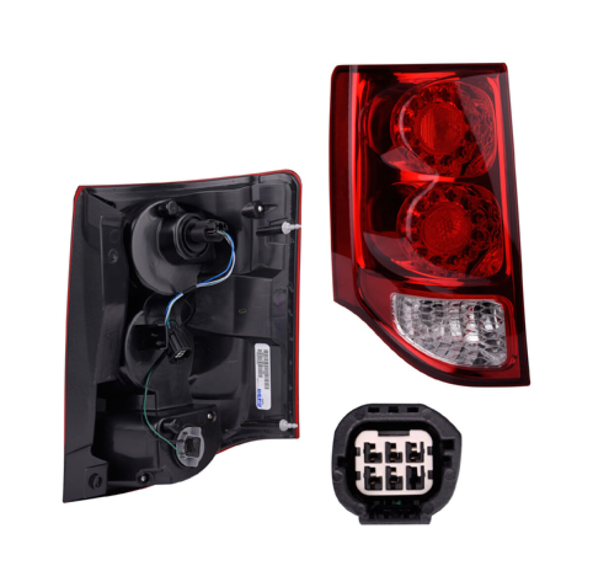 Calavera Con Leds Lado Conductor