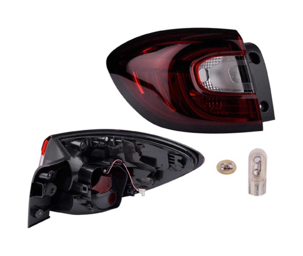 Calavera Exterior Con Leds Lado Conductor