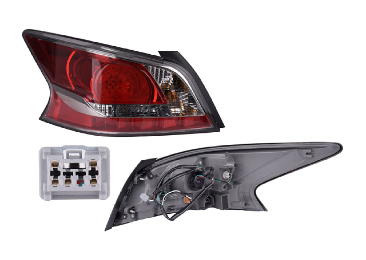 Calavera Filo Negro Con Leds Lado Conductor