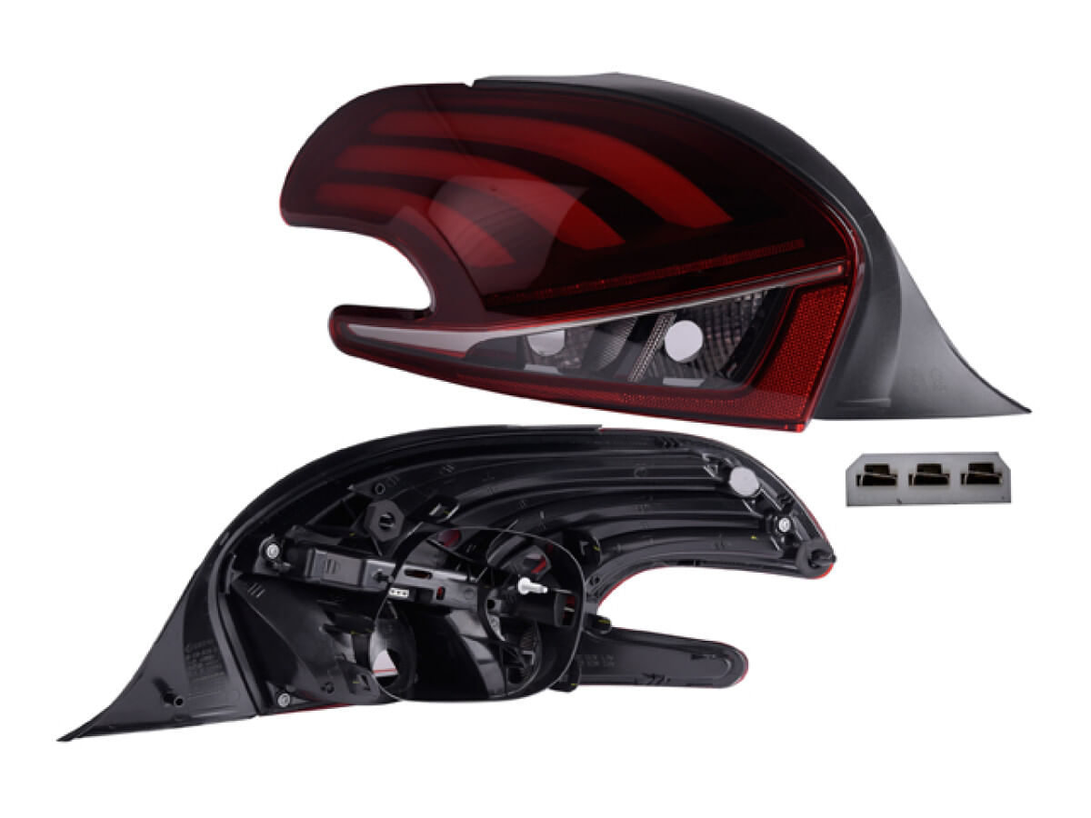Calavera Con Leds Lado Conductor