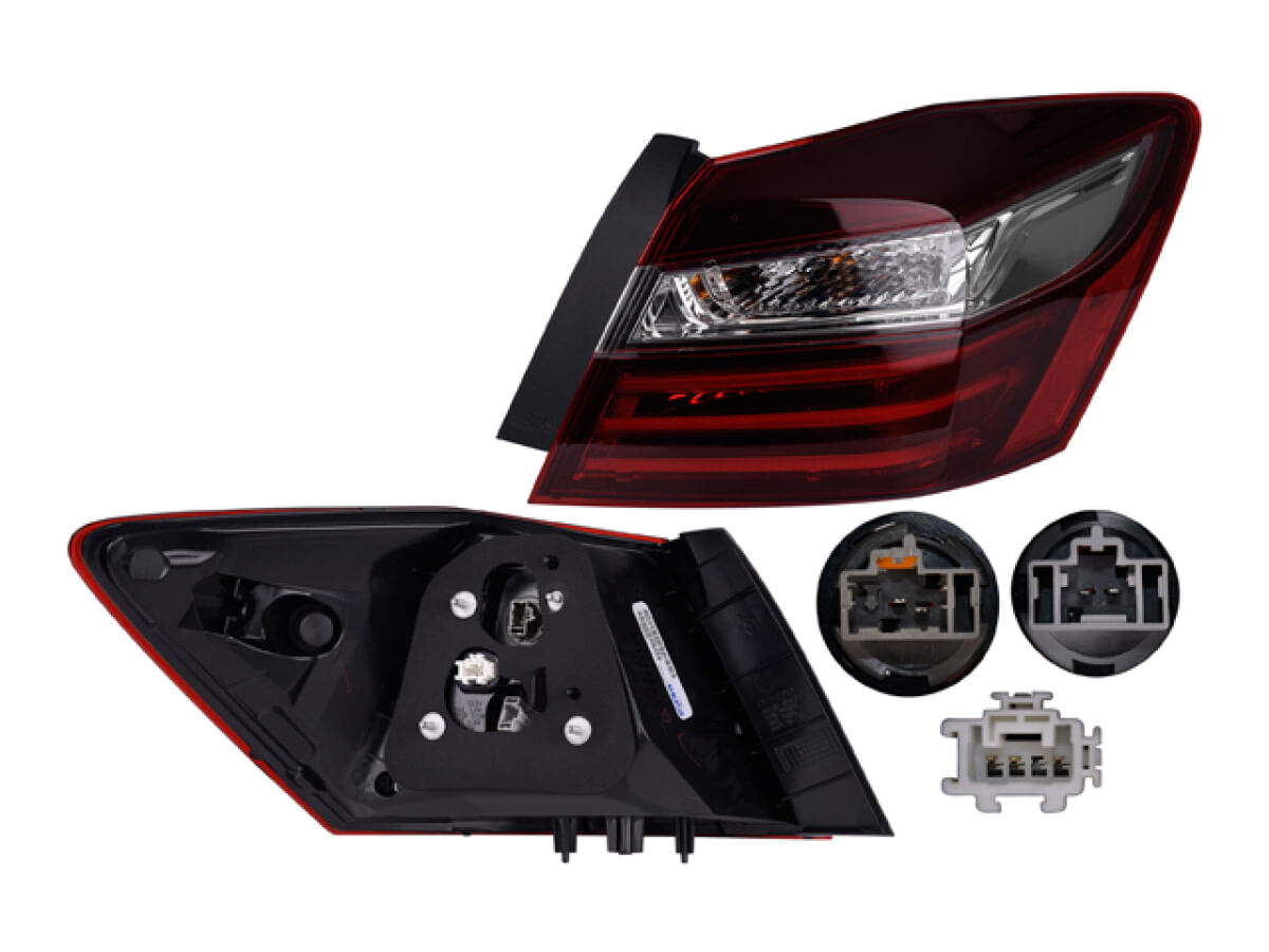 Calavera Exterior Con Leds Lado Pasajero