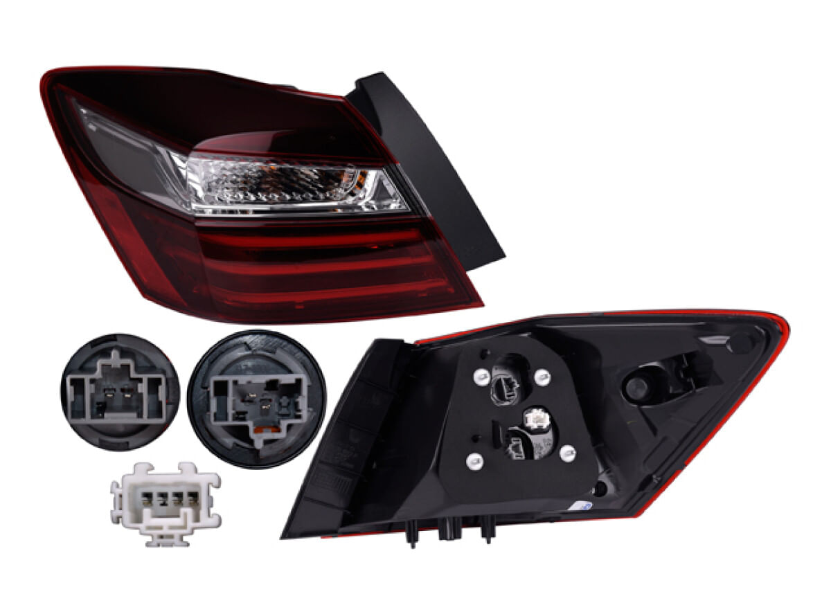 Calavera Exterior Con Leds Lado Conductor