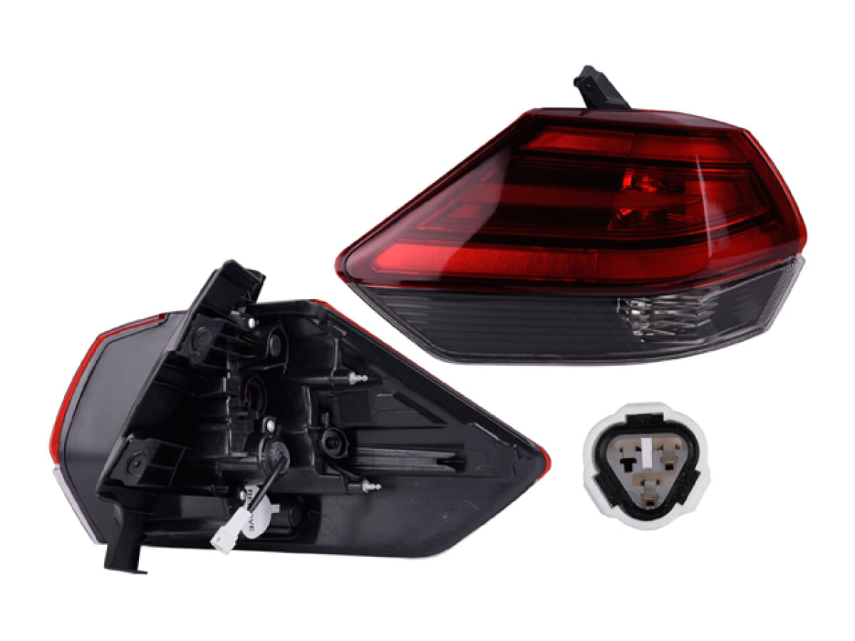 Calavera Exterior Obscura Con Leds Lado Conductor