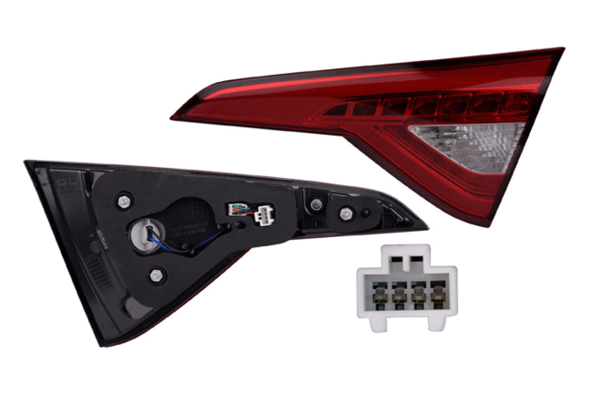 Calavera Interior Con Leds Lado Pasajero