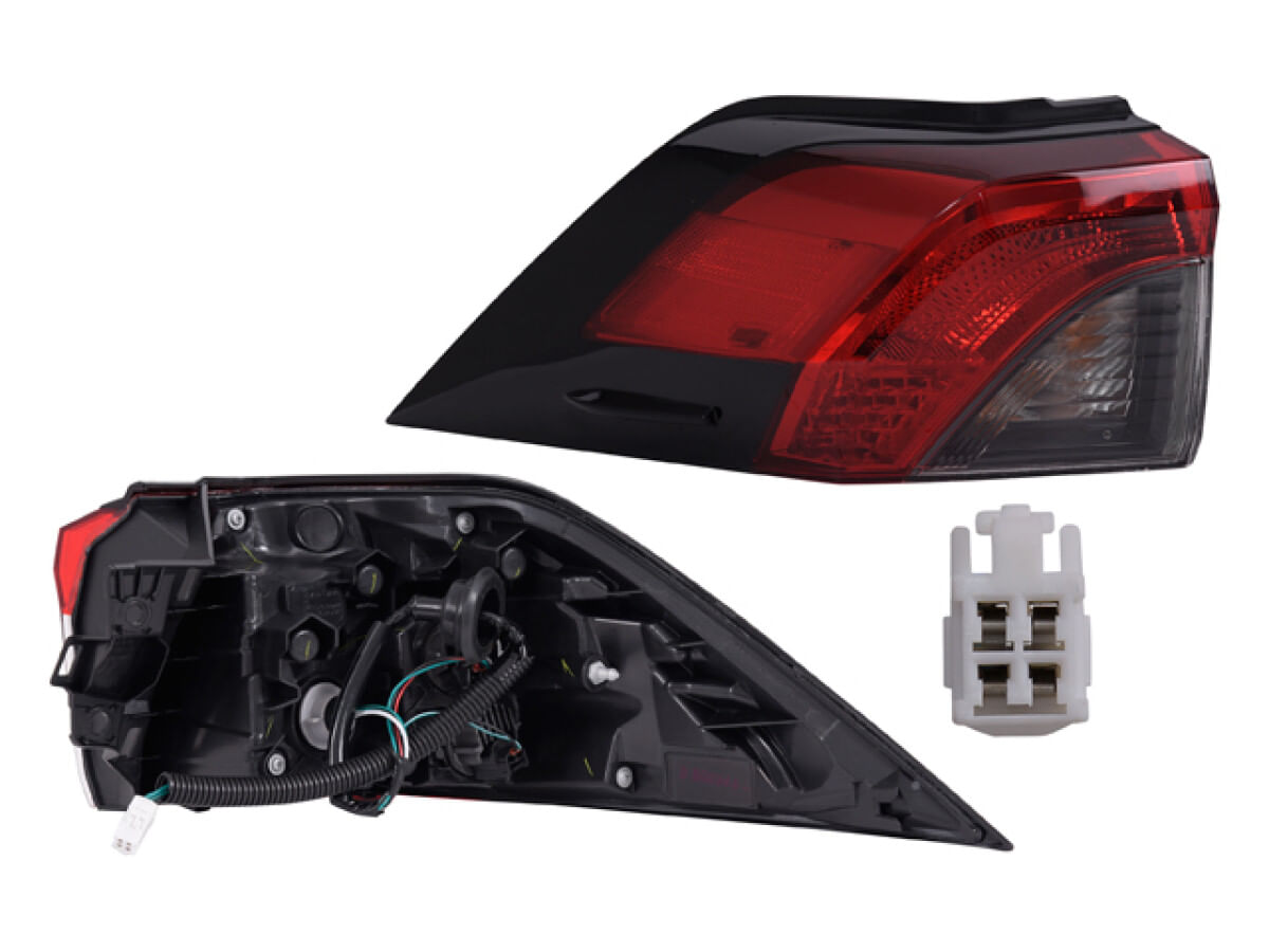 Calavera Exterior Con Leds Lado Conductor