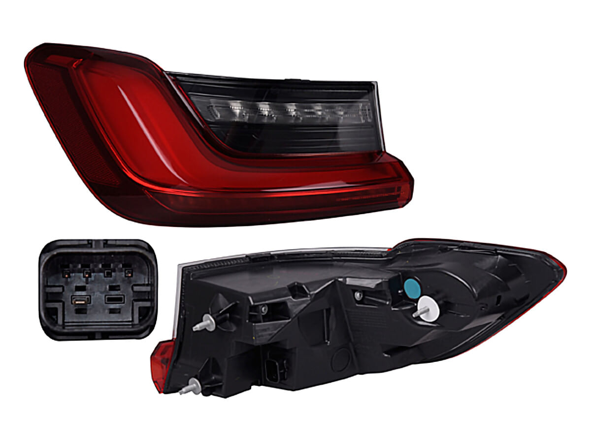 Calavera Exterior Con Leds Lado Conductor