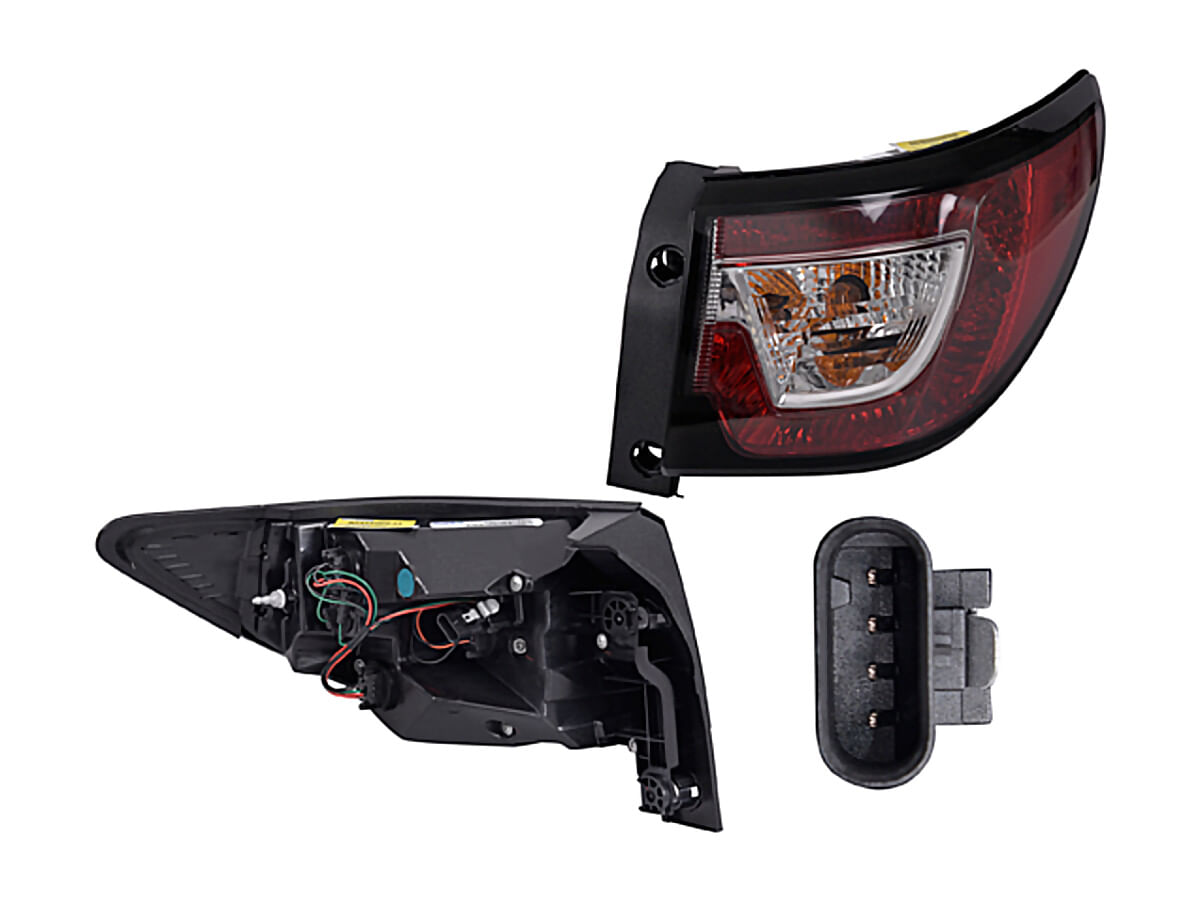 Calavera Exterior Con Leds Lado Pasajero