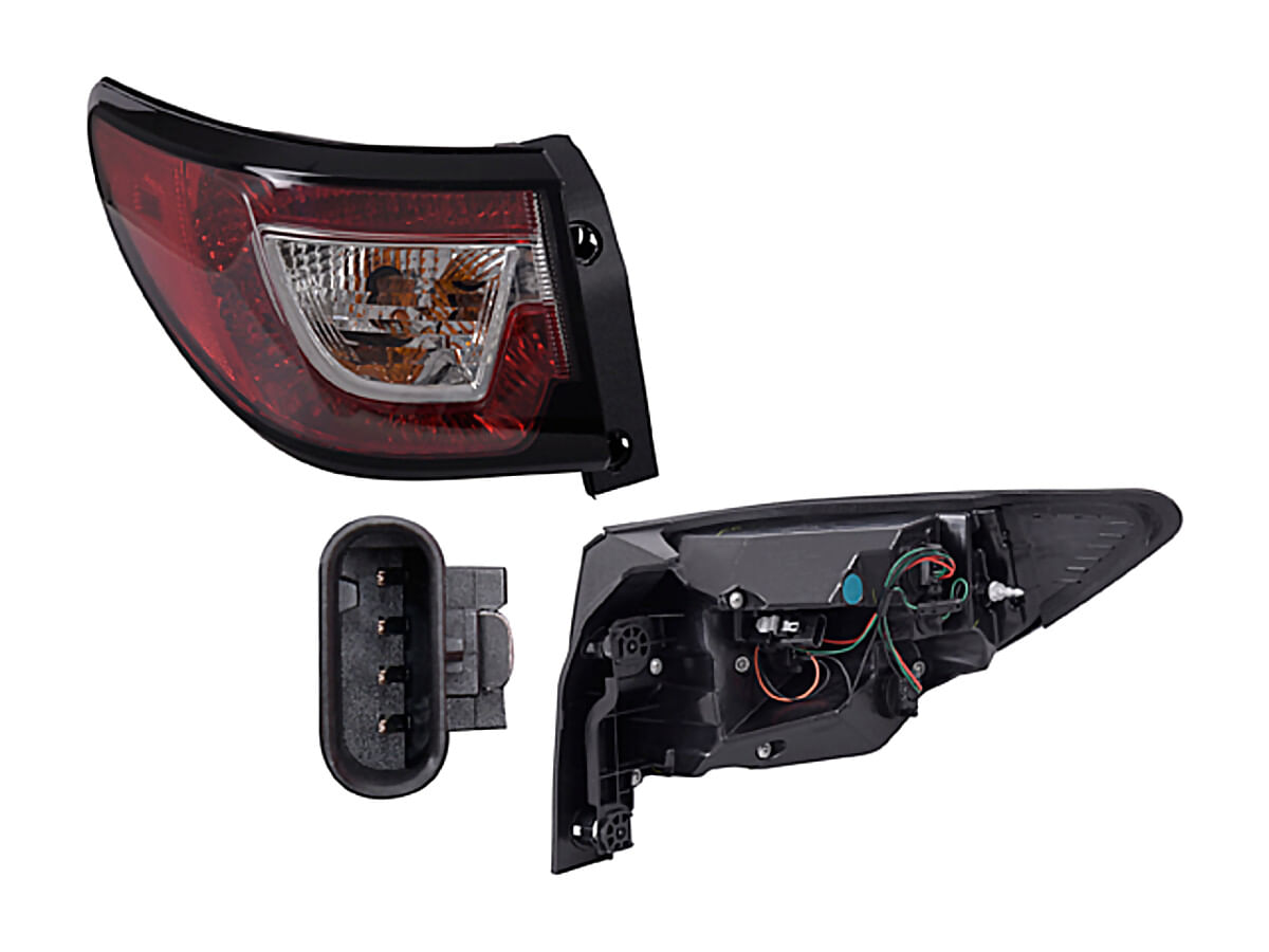 Calavera Exterior Con Leds Lado Conductor