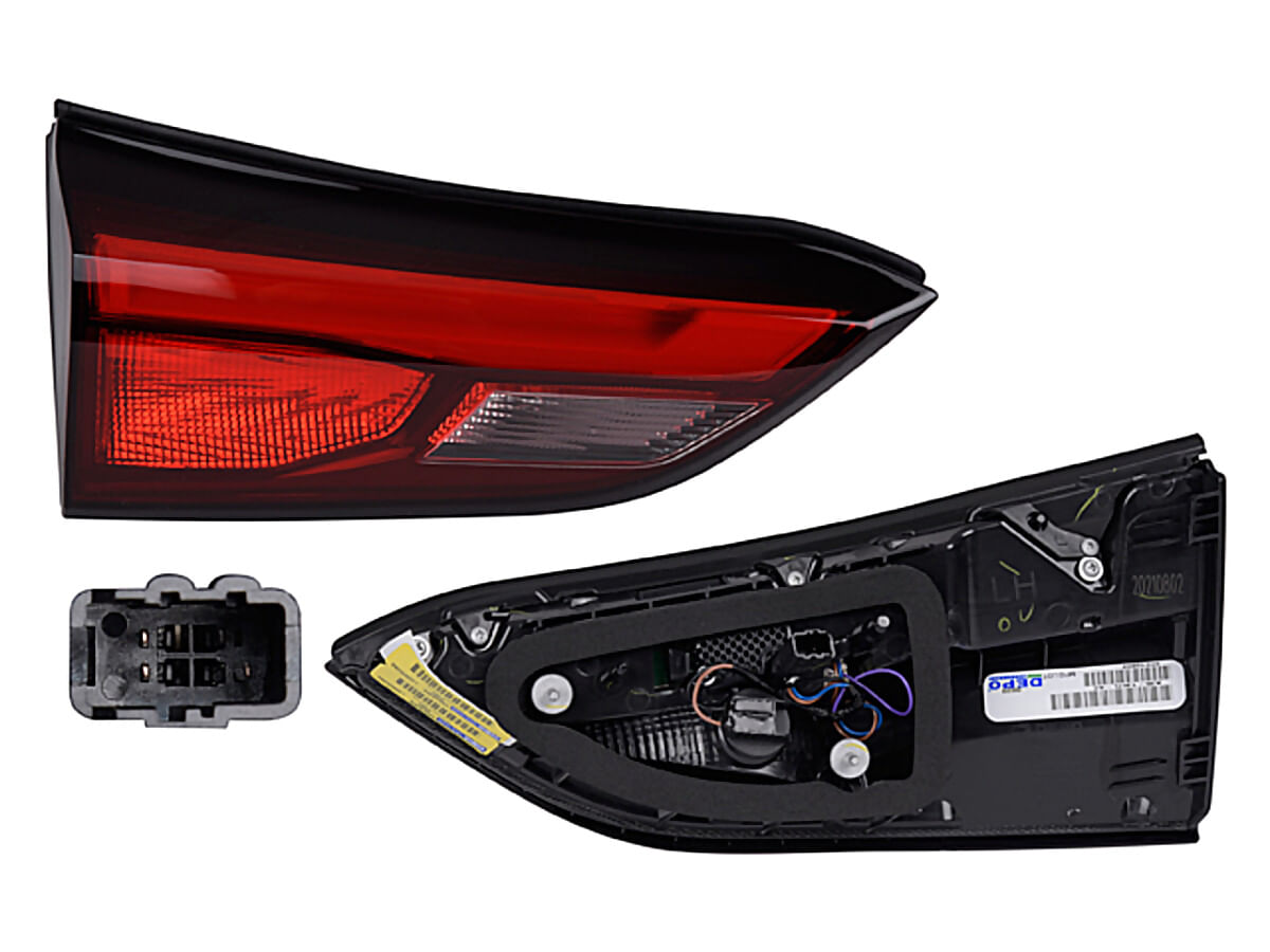 Calavera Interior Con Leds Lado Conductor
