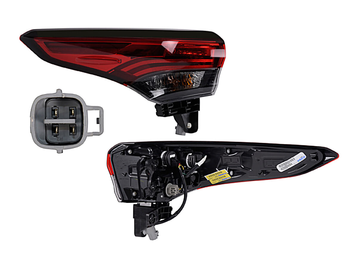 Calavera Exterior Con Leds Lado Conductor