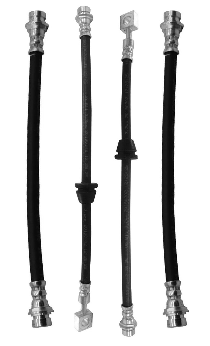 Kit De Mangueras De Frenos Delanteras Y Traseras