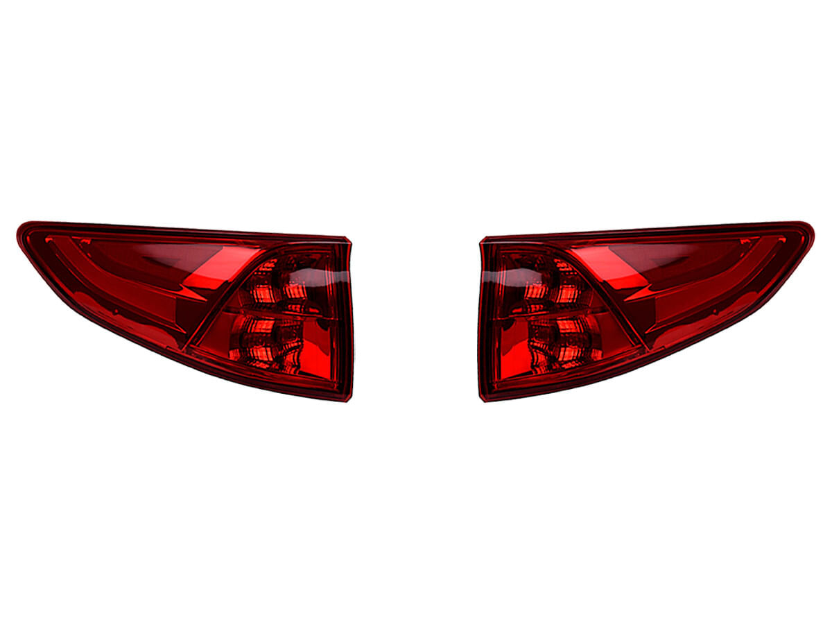 Par De Calaveras Exteriores Con Leds