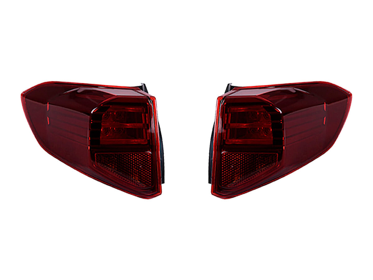 Par De Calaveras Exteriores Con Leds