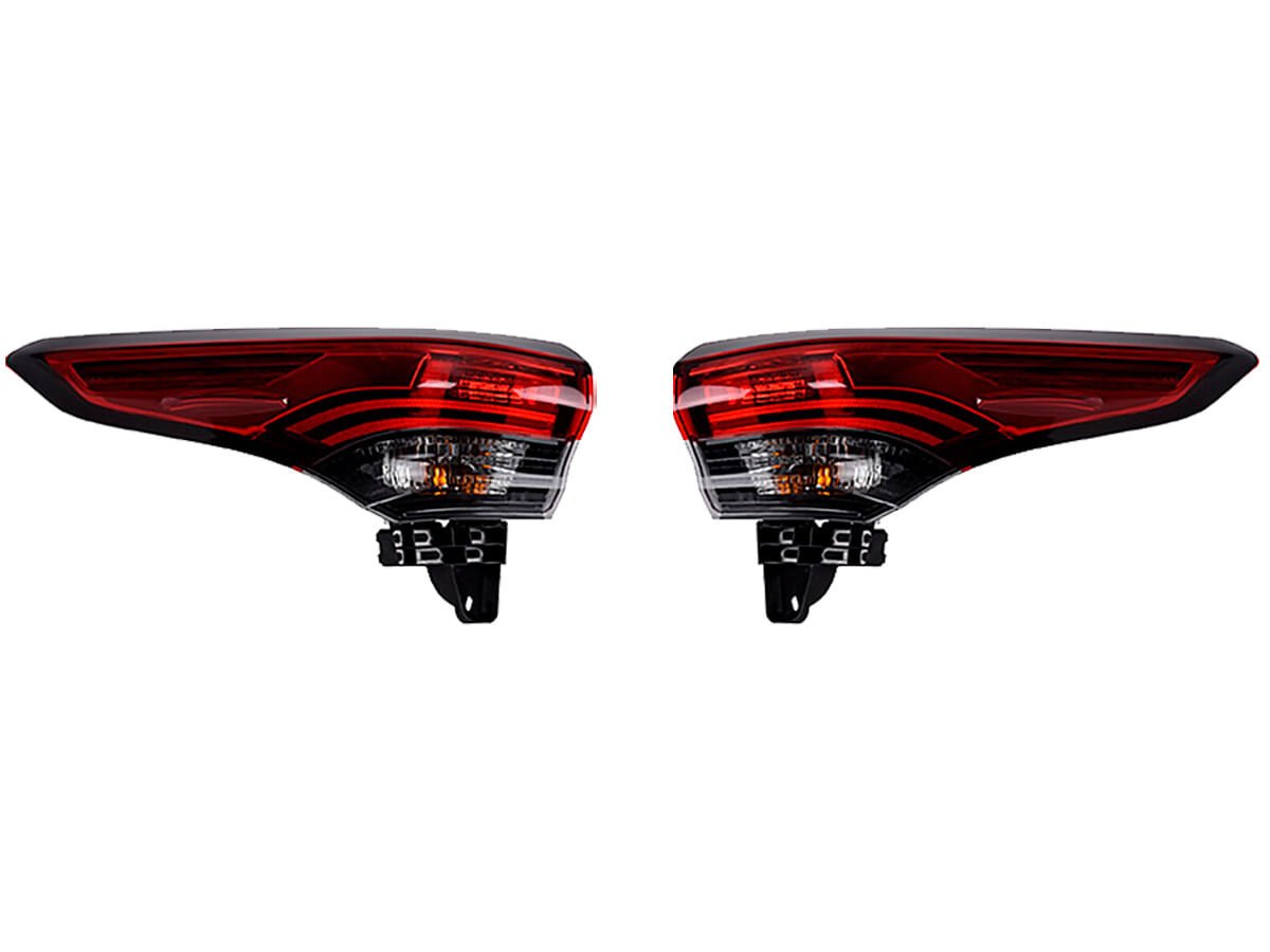 Par De Calaveras Exteriores Con Leds