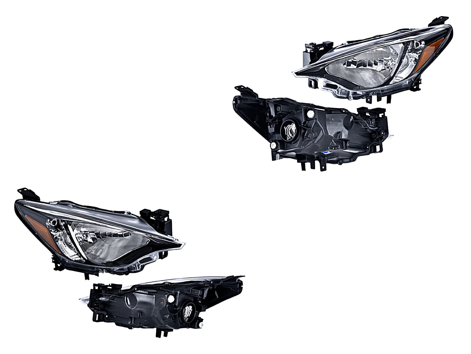 Par De Faros Sin Foco