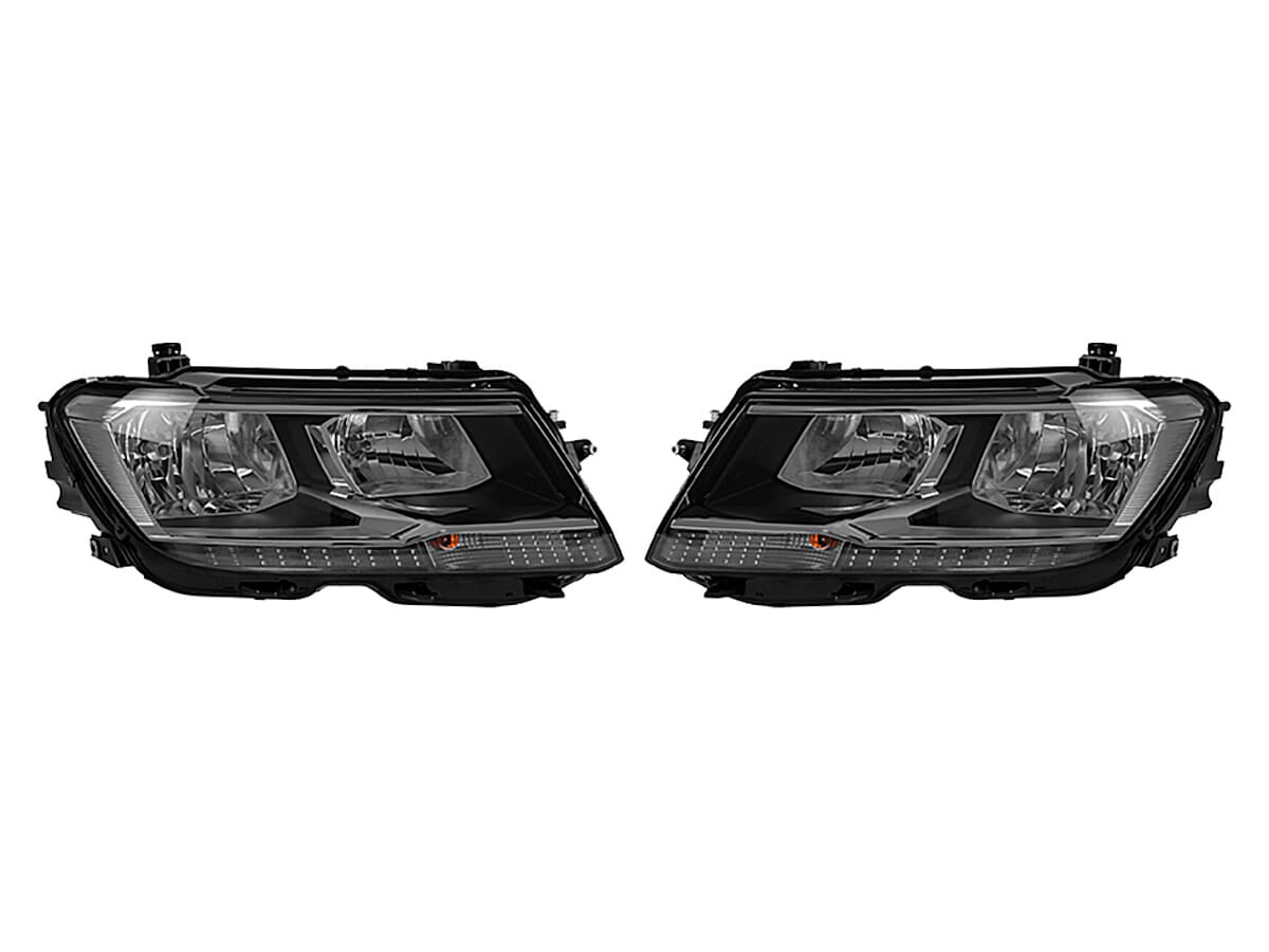 Par De Faros Para Foco Halógeno 6 Pines