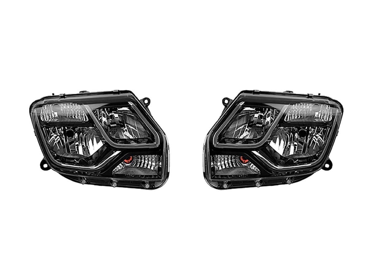 Par De Faros Manual Para Foco Halógeno Sin Foco