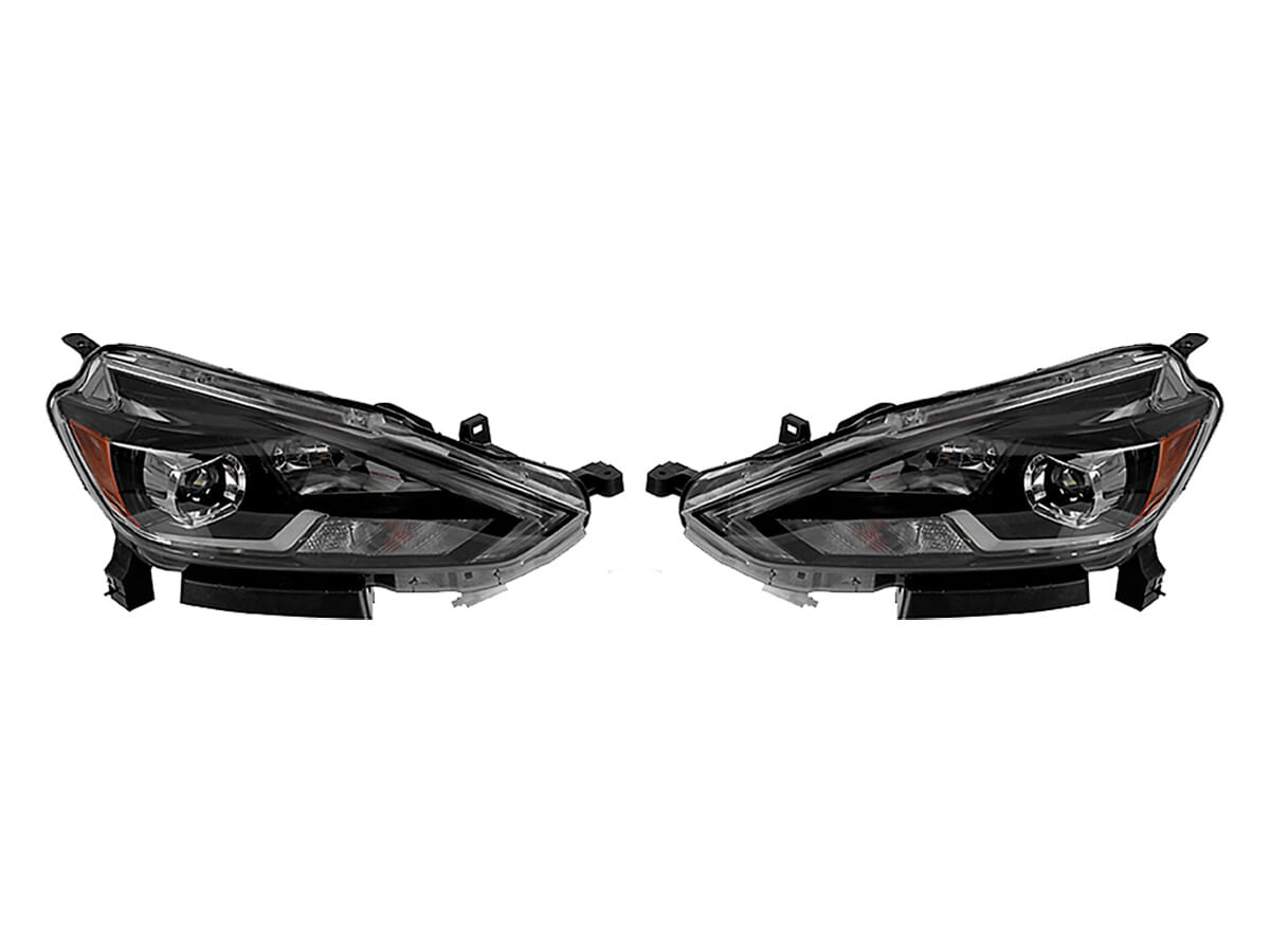 Par De Faros Con Leds 8 Pines