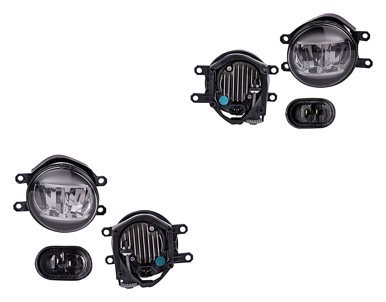 Par De Faros Para Niebla Con Leds