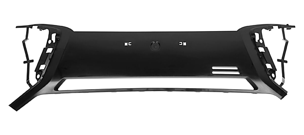 Moldura Para Defensa Delantera Central Negra