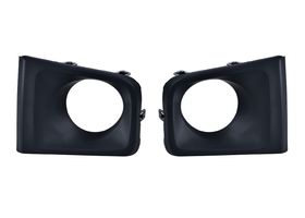 Par De Rejillas De Defensa Delanteras C/Hoyo P/Faro