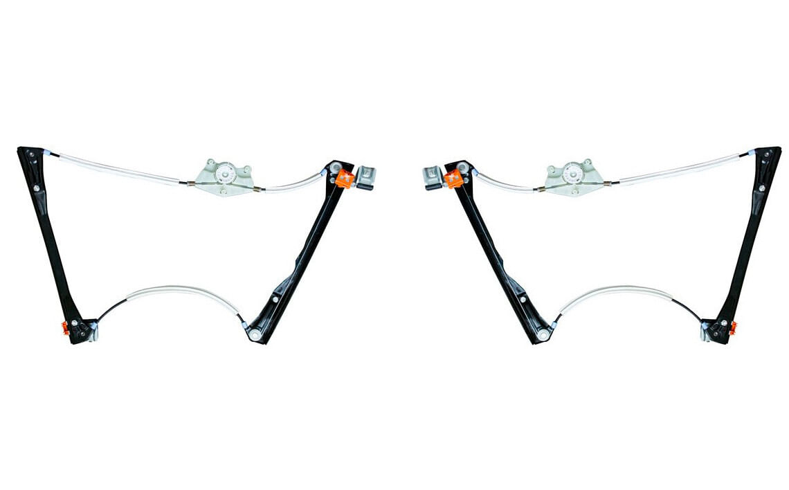 Par De Elevadores De Cristal Eléctricos Sin Motor Delanteros