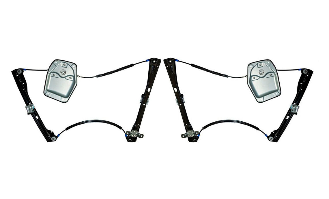 Par De Elevadores De Cristal Eléctricos Sin Motor Delanteros